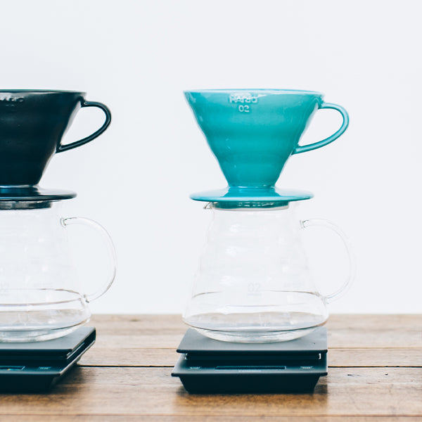 Coffee Dripper V60 02 Ceramic - Turquoise Green